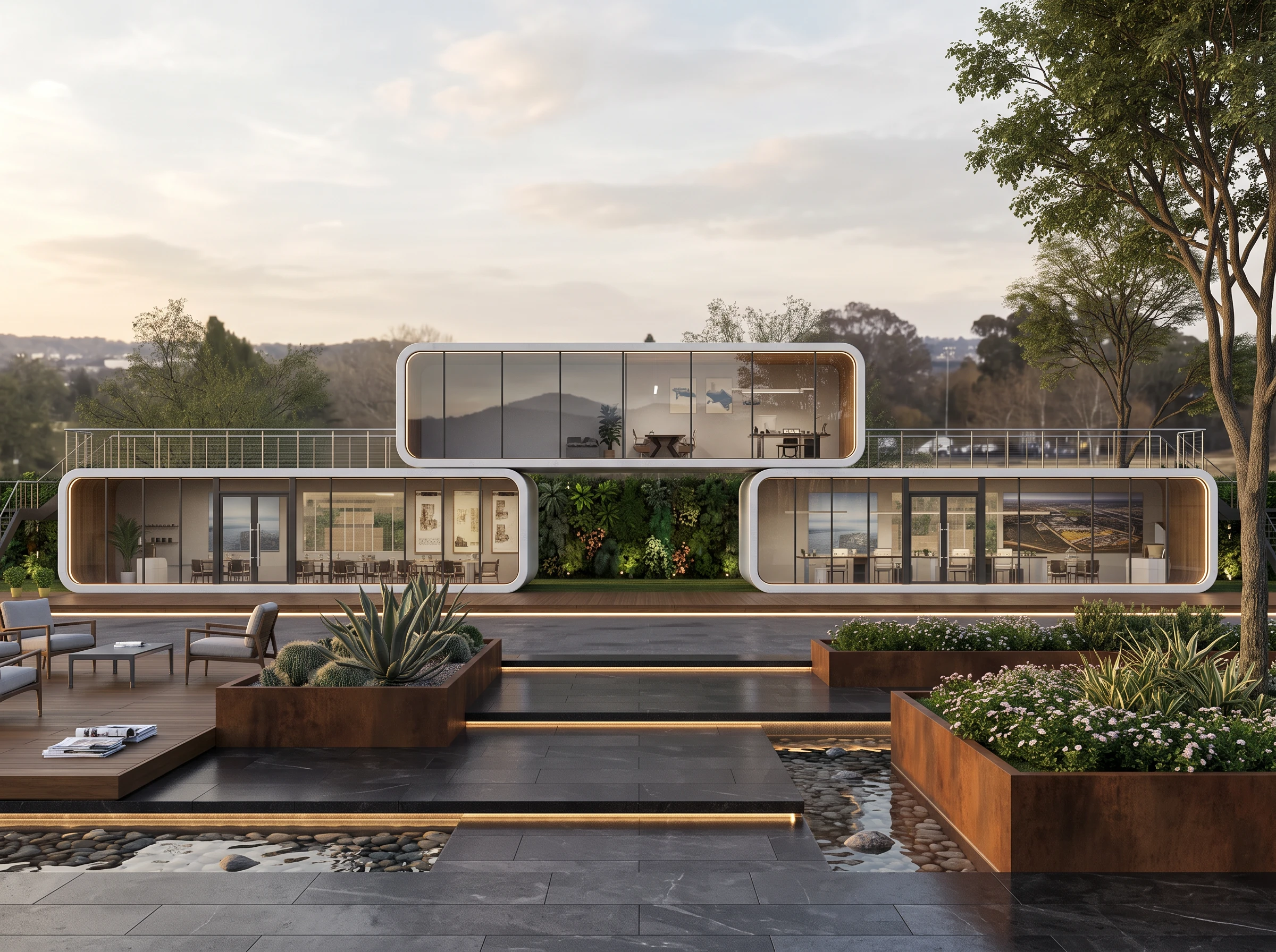 Campamentos de obra y oficinas